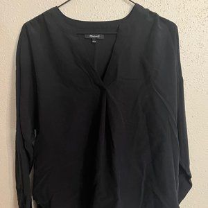 Madewell Black Blouse